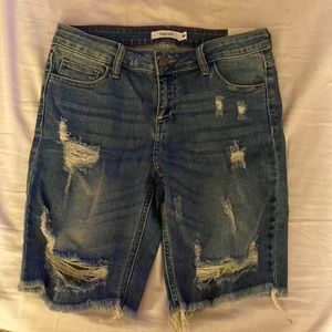 Bermuda Jean shorts